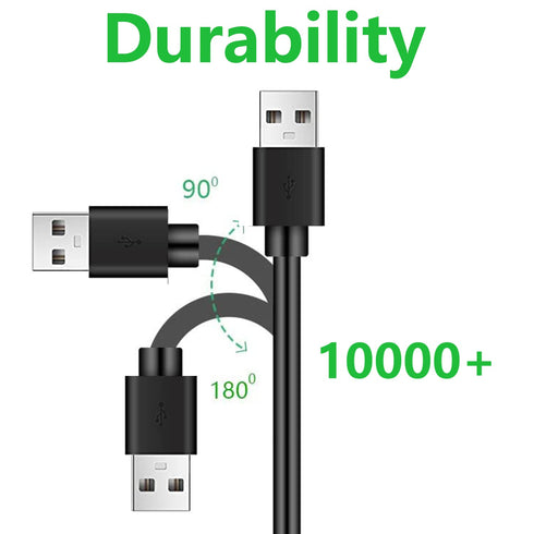 Mini USB Charging Cable for Blue Yeti Microphones, Blue Yeti Pro, & Blue Snowball iCE (3.3FT) - Replacement Charger