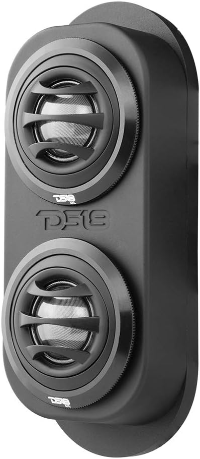 DS18 EN2T High-Density Abs Universal Enclosure Speaker Pillar Pod for 1" Dome Tweeters - Easy to Install