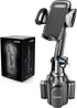 TOPGO Cup Phone Holder for Car, Adjustable Pole Car Cup Holder Phone Mount for iPhone 14 and More - Black