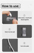 YOYOQIEKENAO Clear Cable Clamp, 100pcs Medium, Strong Self-Adhesive Wire Fixing Tool for Desk and Wall