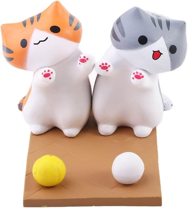 Cute Cat Smartphone Holder Stand, Cartoon Animal Phone Desk Holder, Decorative Home Ornaments for Birthday Gifts