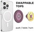 PopSockets Elegant Phone Grip for MagSafe - Gold Enamel Sun Jewel Mauve