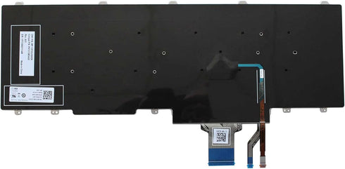 US Keyboard for Dell Latitude E5550 E5570 5580 5590 5591 / Dell Precision 3510 3520 7510 7520 7710 7720 Laptop, No