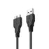 QCEs USB 3.0 Cable, USB 3.0 A Male to Micro B Cable 3.3FT, Compatible with WD My Passport and External Hard Drives