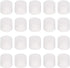 uxcell 20pcs Clear RCA Female Connector Socket Jack Plug Protector Caps for DVD Amplifier