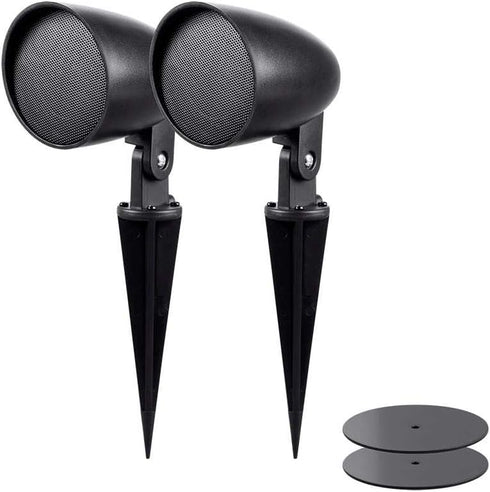 Monoprice Sycamore Series Outdoor 2.5-inch Satellite Garden Speaker (Pair)