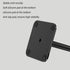 VBESTLIFE Headphone Stand, Earphone Holder with Aluminum Supporting Bar for All Headphones Size (Black)