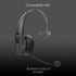 Global Teck Ear Pad Cushion Kit for Blue Parrott B350-XT Bluetooth Headset, 2 Leather Cushions, 2 Foam Earpads, 4