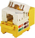 Monoprice Cat5e Punch Down Keystone Jack for 22-24AWG Solid Wire, Yellow