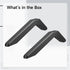 Generic 2 Pcs Universal Tv Stand Legs Compatible with Tv, Replacement Bases Made of Quality Abs