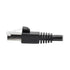 Tripp Lite Cat6a Snagless Shielded STP Patch Cable, 10G-Certified, PoE, Black M/M 1ft