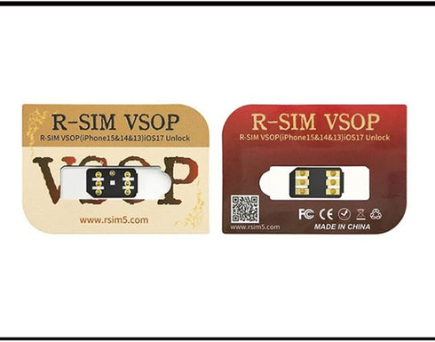 YEELAMKOK RSIM VSOP Card Stickers Phone Unlocked US Ver. Fit for iPhone 13/14