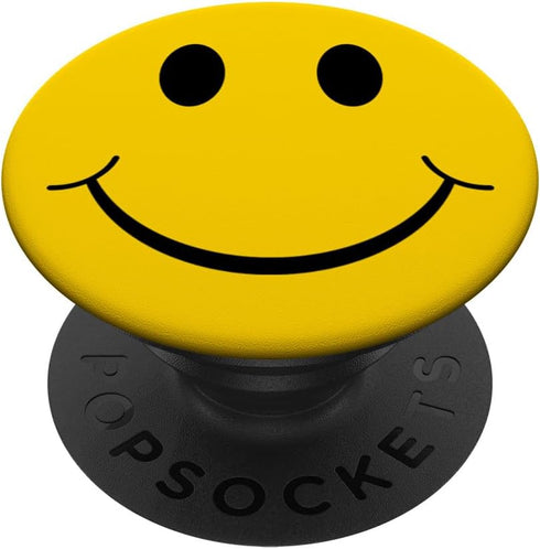 Vintage Retro Classic 70s Yellow Happy Face PopSockets Standard PopGrip