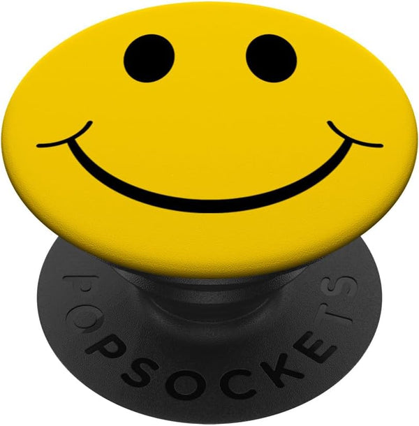 Vintage Retro Classic 70s Yellow Happy Face PopSockets Standard PopGrip