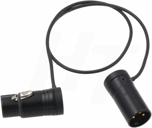 Audio Cable Low-Profile XLR 3 Pin Male to Female for Mic Camera
