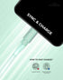 LIQUIPEL Powertek MFi Certified Charger for Apple iPhone, iPad, 6ft Lightning to USB Cable, Fast Charging (Green)