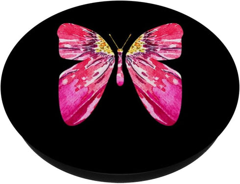 PopSockets Standard PopGrip - Beautiful Butterfly Art, Artsy Butterflies Garden, Friend, Mom
