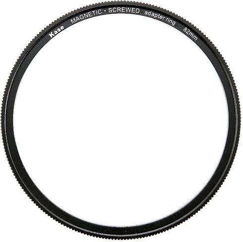 Kase 82mm DIY Female Adapter Ring, Converts Screw-in Filter to Magnetic for Easy Use