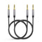 MaGeek 3.5mm Audio Aux Cord, Male to Male, Compatible with Beats, iPhone, iPod, iPad, 2-Pack, 6.6ft, Black