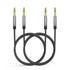 MaGeek 3.5mm Audio Aux Cord, Male to Male, Compatible with Beats, iPhone, iPod, iPad, 2-Pack, 6.6ft, Black
