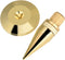Socobeta 8 Pairs Copper Speaker Spike Set with Base Pad for Speaker Isolation Stand