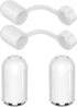 APETOO for Apple Pencil Cap, 4-Pack Magnetic Replacement Cap with Anti-Lost Silicone Holder