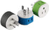 OREI Australia, New Zealand, China Power Plug Adapter with 2 USA Inputs - Travel 3 Pack - Type I (US-16) for Cell