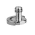 10 Pack Stainless Steel D Shaft D-Ring 1/4" Tripod Screw Adapter for Camera Camcorder Monopod Quick Release