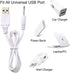 USB Adapter Cord 2.5mm Replacement DC Fast Charging Cable for Rechargeable Wand