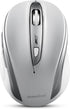 Perixx PERIMICE-721SW Wireless Ergonomic Mouse - 5 Button Optical Design, Silent Clicks, Compatible with Desktop and