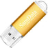 2 Pack 64GB USB Flash Drives, USB 2.0 Thumb Drives Memory Stick in Black and Gold