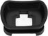 KIMISS 50x33x21mm Eyepiece Eyecup for Camera Viewfinder Protector Soft Rubber ABS Foldable Photographers