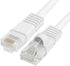 Cmple Cat5e Ethernet Cable 25 ft, 350 MHz UTP Patch Cord, 1Gbps Network LAN Cables, RJ45 Connectors, White