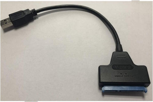JacobsParts USB 3.0 to SATA III SSD HDD 2.5" Hard Drive Adapter Cable, Supports UASP for Fast Data Transfer
