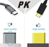 QiCheng&LYS USB C Extension Cable, Type C Male to Female - Thunderbolt 3 Extension Cable (0.3m)
