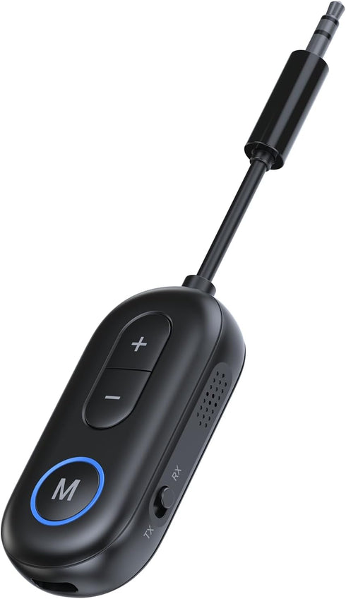 KAIY Airplane Bluetooth Adapter for Headphones, Bluetooth Transmitter for TV to Headphones, 3.5mm
