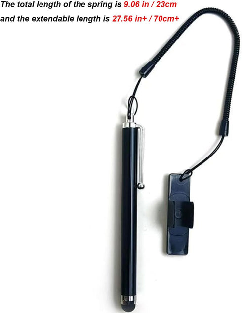Xmatea (1PCS-1) Stylus Pen for Touch Screen with Pen Holder, Bike Motorcycle Stylus Pen with Anti-Drop Spring Strap