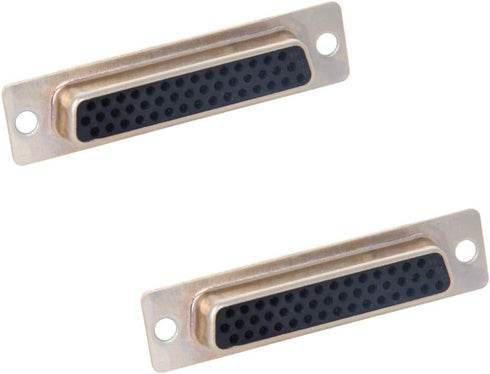 Fielect D-sub Connector DB44 Female Socket - 44-pin 3-Row High Density Port Terminal Breakout for Mechanical Equipment