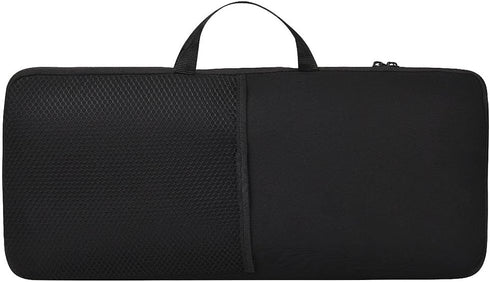 Wireless Keyboard Mouse Sleeve Travel Case for Logitech Mk345, Soft Neoprene Dust and Water Resistant Bag (Black)