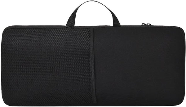 Wireless Keyboard Mouse Sleeve Travel Case for Logitech Mk345, Soft Neoprene Dust and Water Resistant Bag (Black)