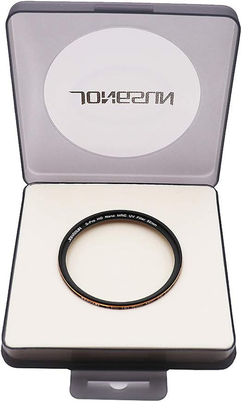 58mm UV Filter, S-Pro HD Nano MRC Camera Ultraviolet Protection Filter, Multicoated, Ultra-Slim Lens Cloth Kit