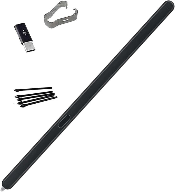 Z Fold 6 Slim S Pen for Samsung Galaxy Z Fold 5, S Pen Fold Edition with Tips/Nibs and Type-C Converter, Black