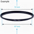 ELEGICKLIP 18Pcs 67-82mm Set Metal Step Up Down Filter Ring Adapter Compatible with Digital SLR Camera Lens Accessories