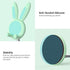 OATSBASF Adjustable Cute Bunny Phone Stand for Desk, Kawaii Phone Holder, Compatible with All Mobile Phones (Green)