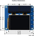 waveshare 2inch 0.96inch 40PIN OLED/LCD HAT, Onboard IPS LCD Main Screen and Dual Blue OLED Secondary Screens