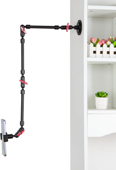 Adjustable Mobile Phone Holder for Desk, Wall and Ceiling Mount Bracket