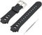 Watch Bands for Suunto Observer Tt St Sr G6 X6HRM, Classic Soft Rubber Replacement Wrist Strap (Black)