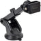 TWAYRDIO Windshield or Dash Mount for Handheld Radio - Adjustable Length Suction Cup Holder Bracket for Walkie Talkies