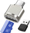 Mepsies Micro SD Card Reader, USB C to SD Card Reader, Type C