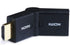 Monoprice HDMI Port Saver Adapter - Male to Female, Swiveling, Gold Plated, 3 Inches, Up to 90 Degrees Adjustment, Black